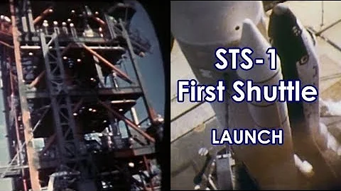 Cockpit View - First Shuttle Launch - STS-1 (1981/04/14)