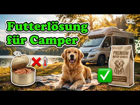 Hundefutter im Camper ist schwierig ? 🤔- Gutes Futter geht auch im Camping-Urlaub mit wenig Platz! 🤗