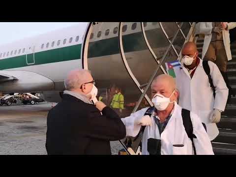 კუბელი ექიმების ბრიგადა იტალიაში ჩაფრინდა