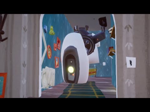 MY NEW NEIGHBOR IS GLaDOS - HELLO PORTAL ACT 1