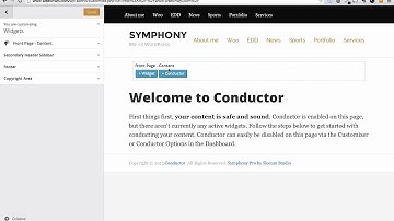Managing WordPress Sidebars in Conductor
