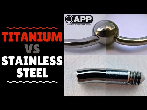 Video: Perbedaan Antara Titanium Dan Stainless Steel