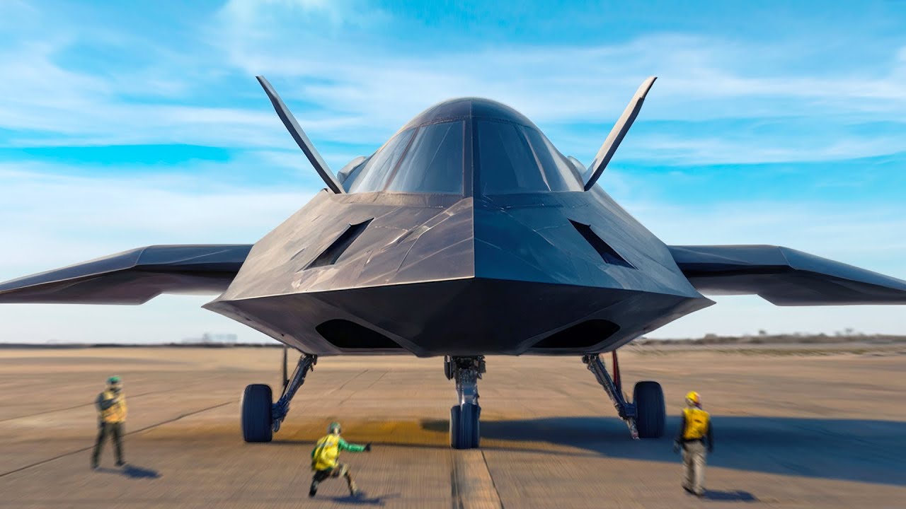 速報 米国が第6世代戦闘機（NGAD）のコンセプトを初公開 - YouTube