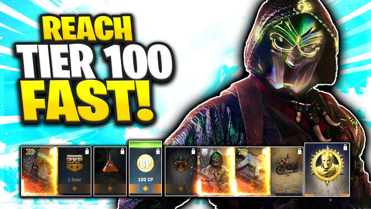 Fastest Way To Max Out Cold War Season 4 Battle Pass Level Up Tiers Fast Youtube