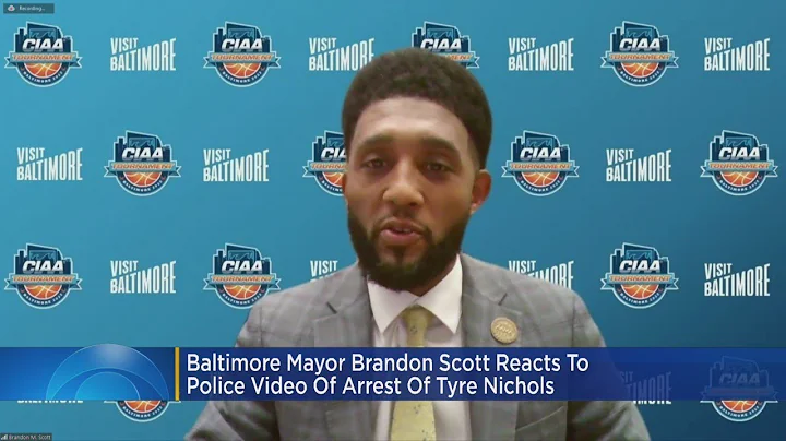 Mayor Brandon Scott talks to WJZ about Tyre Nichols