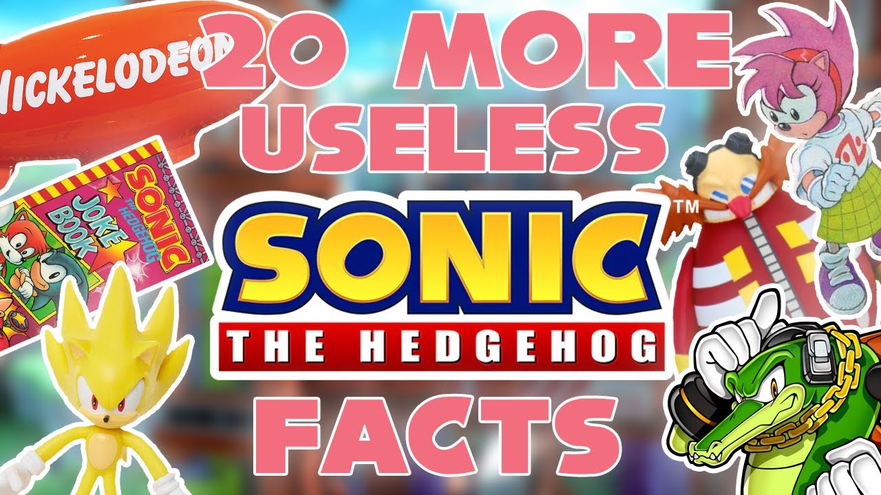 20 MORE Useless Sonic Facts!