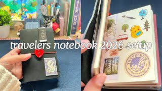 🍅 2026 travelers notebook passport size setup 