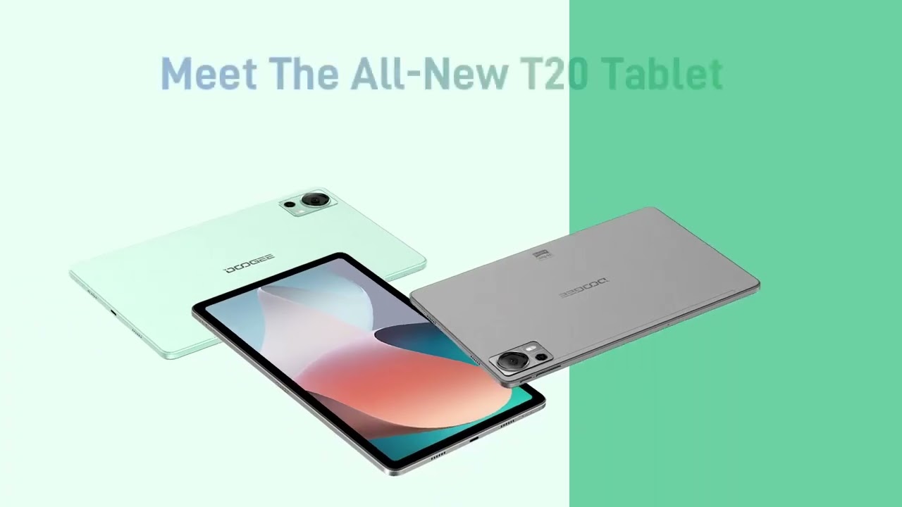 Tablet Doogee T20 Gray, Stylus, 4G, 10.4