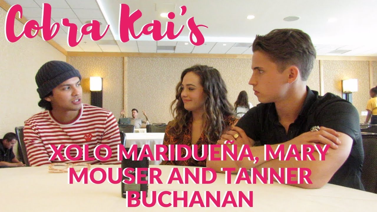 SDCC 2019 INTERVIEW: Xolo Maridueña, Mary Mouser and Tanner Buchanan from 