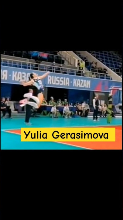 Amazing Yulia Gerasimova ❤✅ #volleyball #sportsfusion #ytshorts