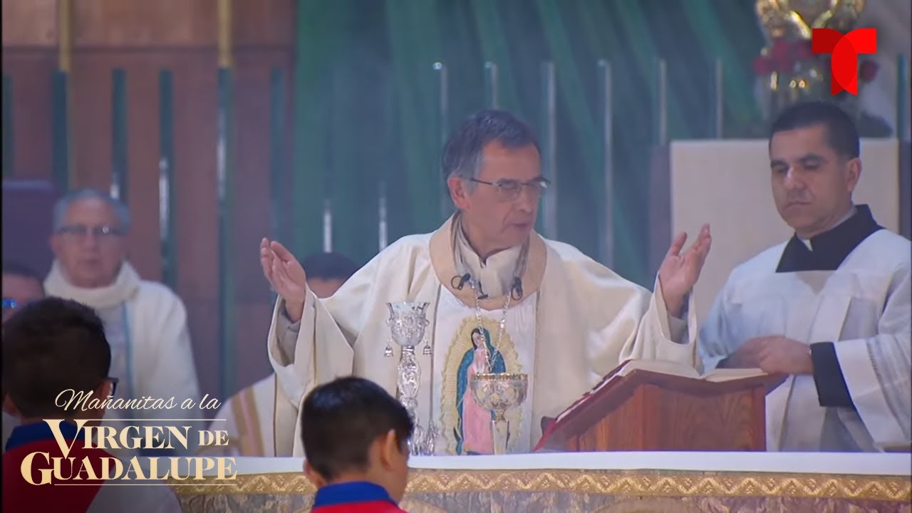 Misa a la Virgen de Guadalupe desde la Basílica de Santa María en ...