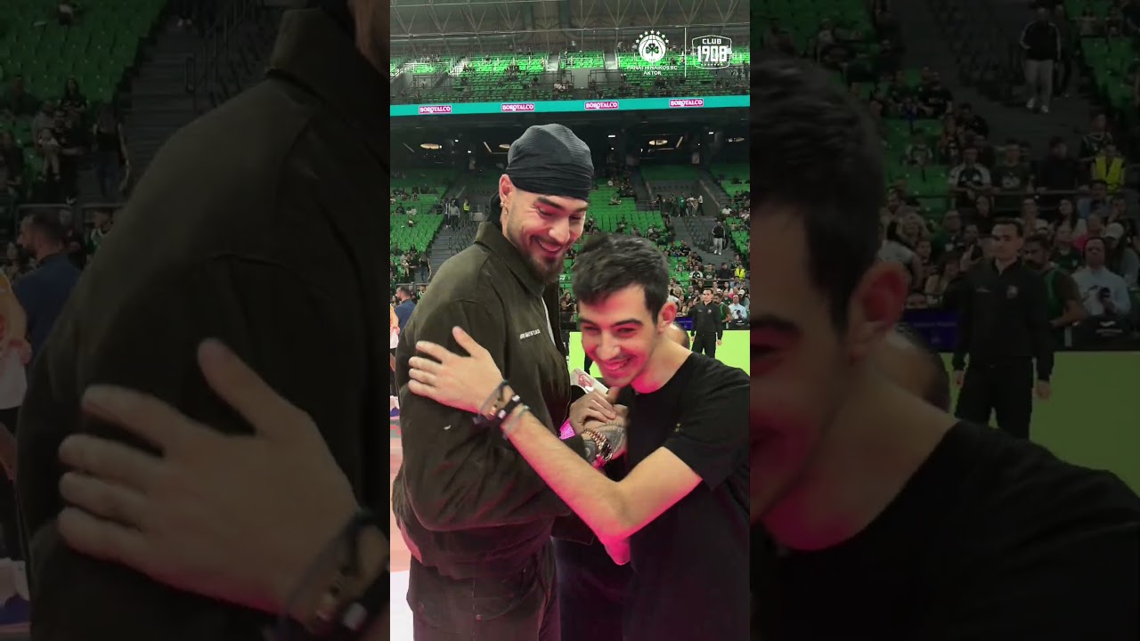 Хуанчо получил награду «Посол команды Евролиги 1» 💚☘️ 