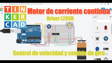 Arduino en TinkerCad (XII) - Motores de corriente continua