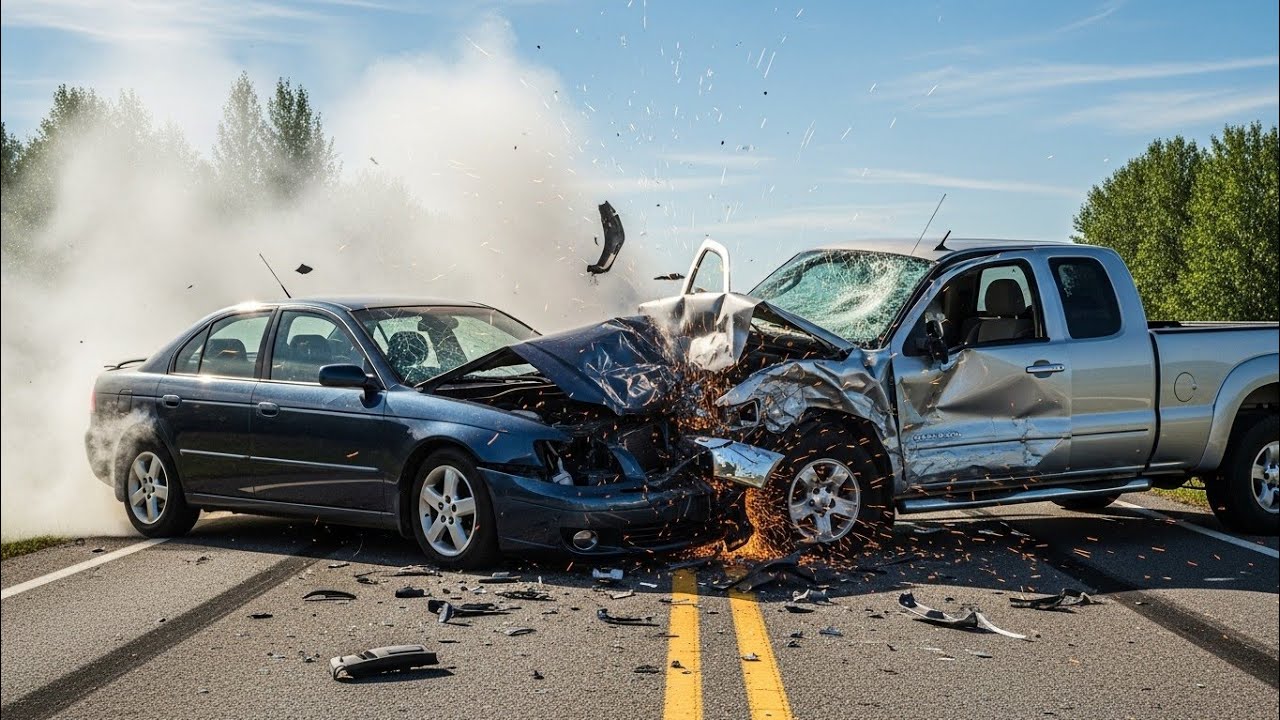 Craziest Car Crashes Caught On Camera - Idiots In Cars - YouTube