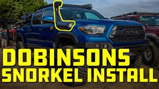 Dobinsons Snorkel Install on 3rd Gen Toyota Tacoma DIY