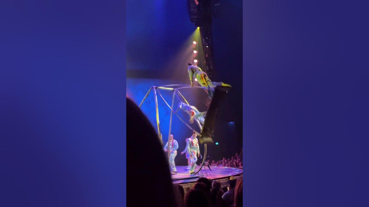 High flying acrobatics at #LUZIA 🌸☀️ | Cirque du Soleil #shorts