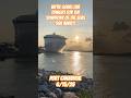 Symphony of the Seas Docked at Port Canaveral - Stunning Florida Sunset