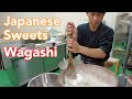 A Day in a Japanese Confectionery Shop: Witness the Magic of Traditional Wagashi Making!