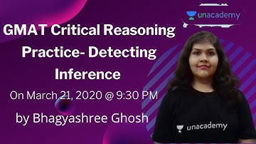 GMAT Critical Reasoning Practice- Detecting Inference by Bhagyashree Ghosh