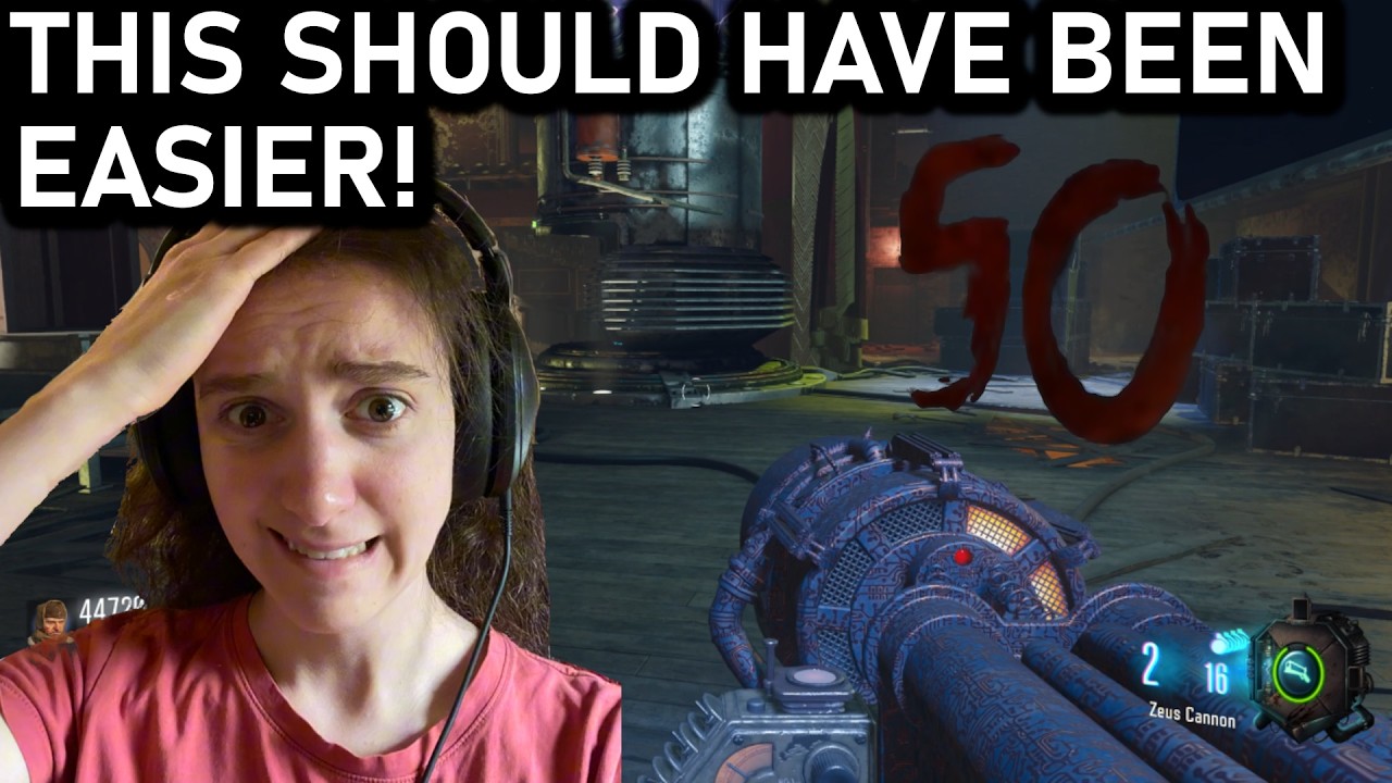 Gamer Girl gets to Round 50 on Kino Der Toten (Black Ops 3)