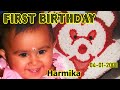 Harmikas first birt.ay 04012008my daughterhemantg actions