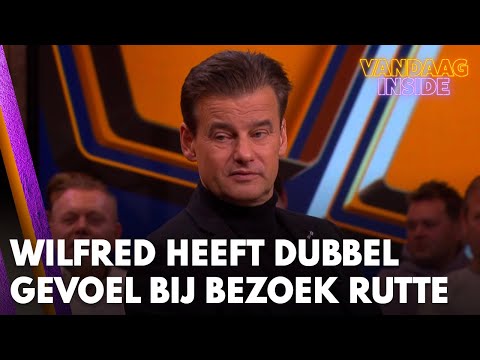 Wilfred heeft dubbel gevoel bij bezoek Mark Rutte aan Vandaag Inside | VANDAAG INSIDE