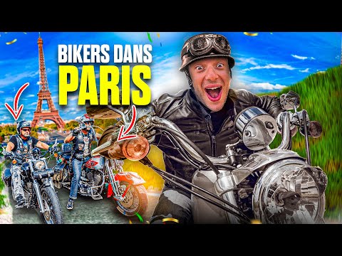 I'M JOINING A GROUP OF BIKERS IN PARIS!