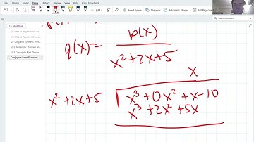 Conjugate Root Theorem HW Video