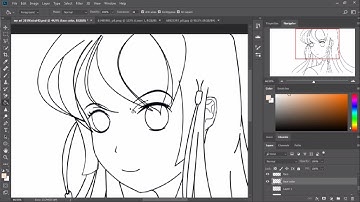 Drawing Anime Using Photoshop mouse only