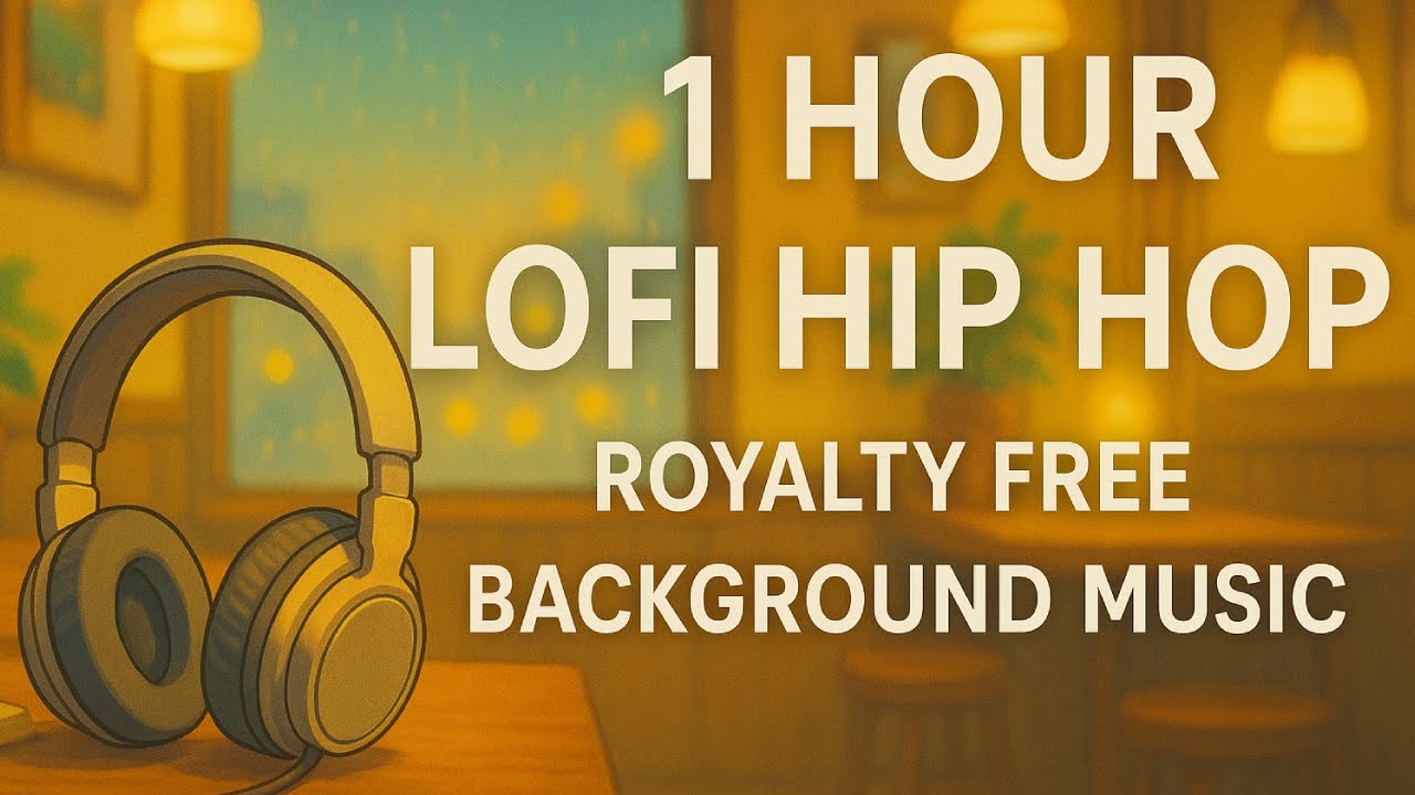 ☕ 1 Hour Lofi Hip Hop 🎧 – Royalty Free Music for Study 📚 Work 💻 & Chill ...