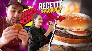 Je cuisine et déguste le Whopper de la Quarantaine de Burger King avec Pidi !