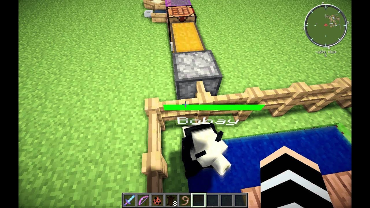 Minecraft Mini Mo' Creatures Tutorial Episode 2~ Turtles & Pandas ...