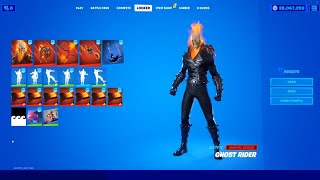 Ghost Rider Desbloqueado en Fortnite Motorista Fantasma / Ghost Rider Unlocked