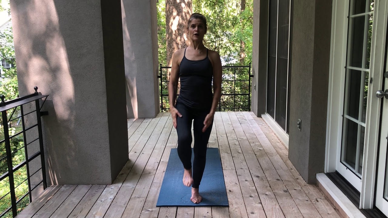 Medical Yoga Therapy for Cancer Survivors: Standing - YouTube