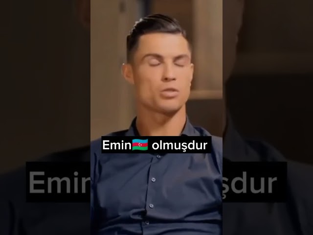Ronaldonu Bazara gönderen Emil 🖤 Qarabağ FK class=