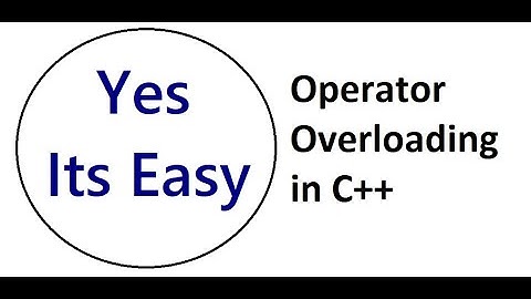 Operator Overloading | C++ | With Code Example | #Yes_Its_Easy