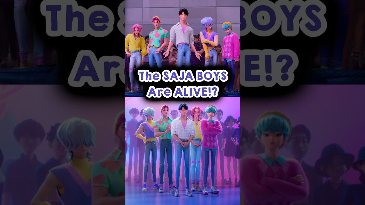 The Saja Boys are ALIVE? 🤔😱 #kpopdemonhunters #kpop #shorts
