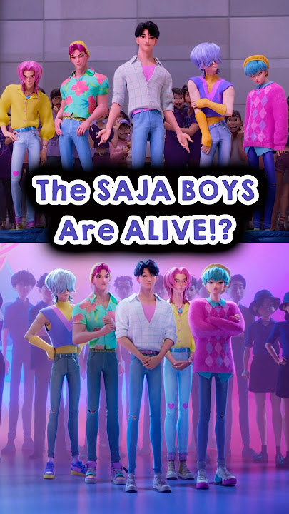 The Saja Boys are ALIVE? 🤔😱 #kpopdemonhunters #kpop #shorts