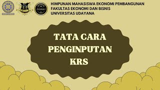 TATA CARA PENGINPUTAN KRS
