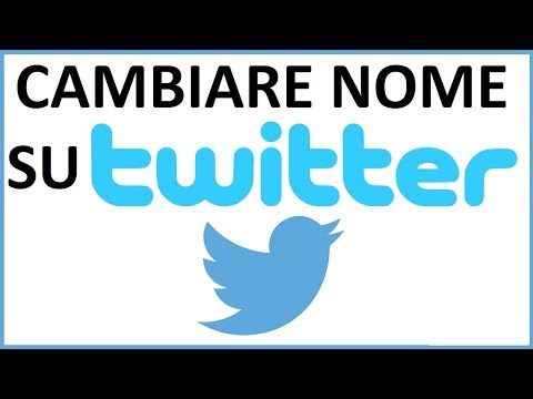 come cambiare nome utente su twitter | come modificare nome utente su twitter