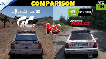 Assetto Corsa Rally vs Gran turismo 7 Rally | Ultra Realistic Graphics, Cockpit & Engine Sound Test