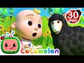  30 min loop  baa baa black sheep  learn  sing classics  cocomelon nursery rhymes  kids songs