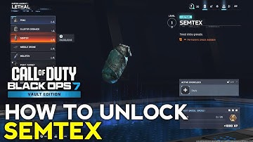 How to Unlock Semtex BO7 | How to Get Semtex BO7 Semtex Unlock | Black Ops 7 Semtex Lethal Unlock