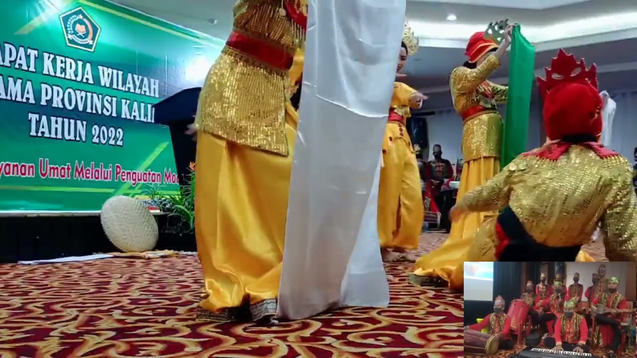 SANGGAR TARI AL-MISYKAT MAN KAPUAS||TARI SANJA KUNING FULL VERSION||KEREN ABISS!!!