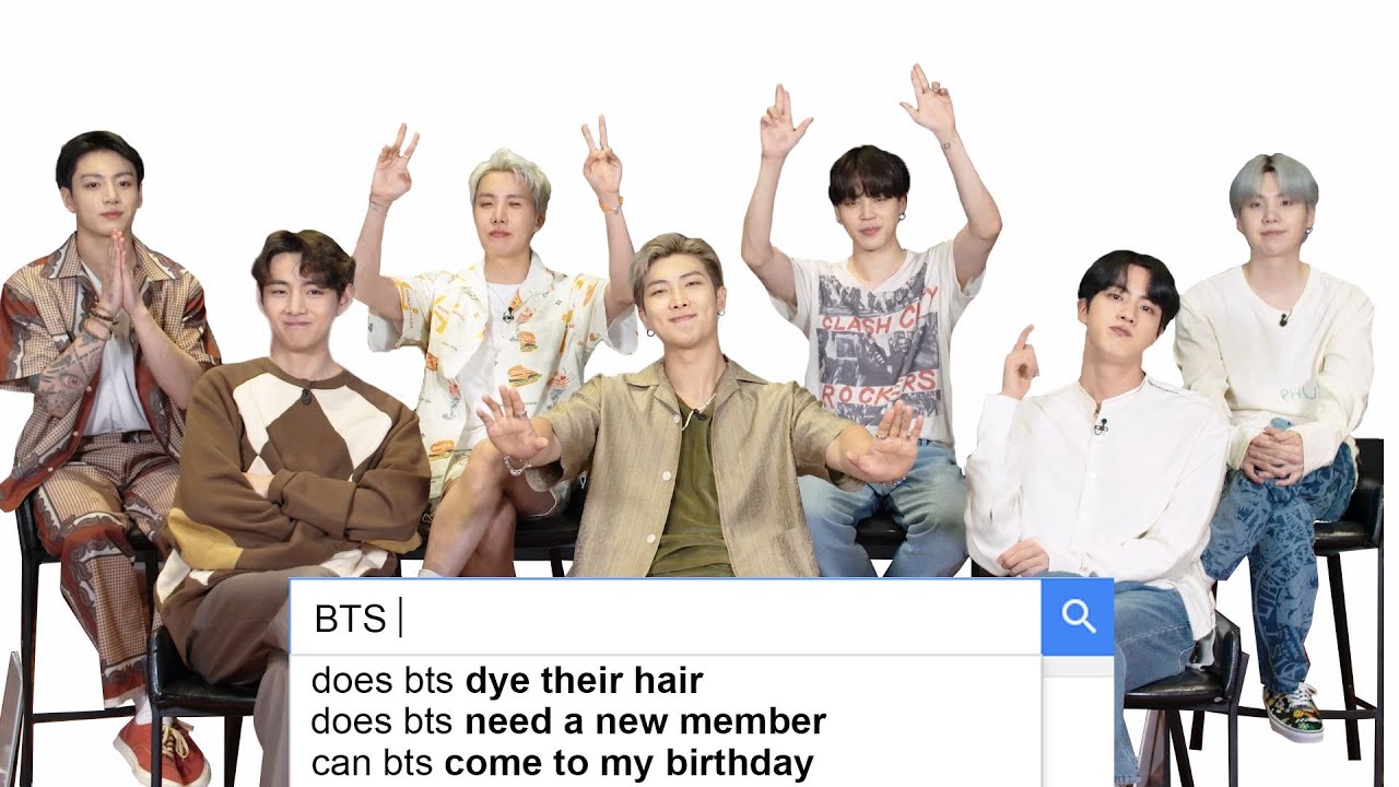 bts ราย วัน  2022  BTS Answer the Web's Most Searched Questions | WIRED