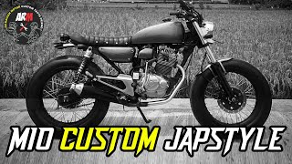 YAMAHA MIO MATIC CUSTOM JAPSTYLE !! - #ARMCustom