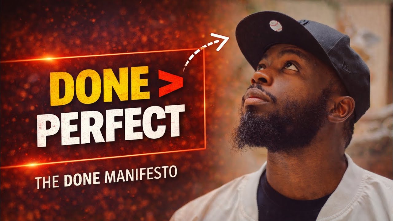 The Done Manifesto: Why Finished Beats Perfect Every Time 
