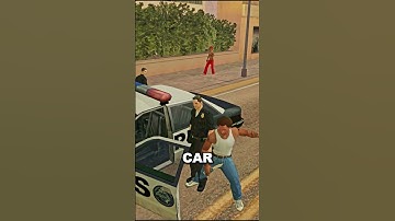 What Happens If You Steal Police Cars With NEVER WANTED Cheat in GTA Games