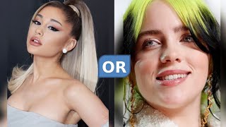 Ariana Grande Or Billie Eilish  Who is Your Favorite? | MJ Luxury