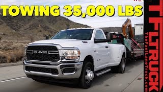2019 Ram 3500 HD Tows the Maximum Load with 1,000 Lb-ft of Torque!